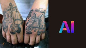 Zodiac Sign Hand Tattoo Men