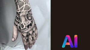 Geometric Hand Tattoo