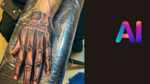 Skeleton Hand Tattoo for Men