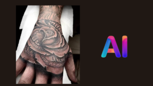 Money Rose Hand Tattoos for Men