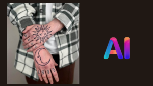 Sun and Moon Hand Tattoos for Men